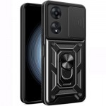 Огляд Чохол до мобільного телефона BeCover Military Oppo A58 4G Black (710713): характеристики, відгуки, ціни.