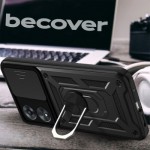 Огляд Чохол до мобільного телефона BeCover Military Oppo A78 4G Black (710711): характеристики, відгуки, ціни.
