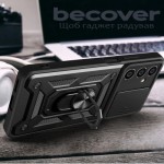 Огляд Чохол до мобільного телефона BeCover Military Samsung Galaxy A25 5G SM-A256 Black (711010): характеристики, відгуки, ціни.