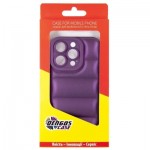 Огляд Чохол до мобільного телефона Dengos iPhone 14 Pro Case + Glass (Purple) (DG-KM-80): характеристики, відгуки, ціни.