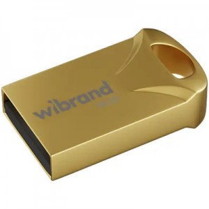 USB флеш накопичувач Wibrand 16GB Hawk Gold USB 2.0 (WI2.0/HA16M1G)