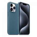 Огляд Чохол до мобільного телефона Armorstandart FAKE Leather Case Apple iPhone 15 Pro Max Sea Blue (ARM76310): характеристики, відгуки, ціни.