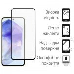 Огляд Чохол до мобільного телефона Dengos Samsung Galaxy A55 5G + Glass Pink (DG-KM-92): характеристики, відгуки, ціни.