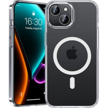 Чохол до мобільного телефона Benks MagClap Crystal Transparent for iPhone 15 (1248525)