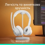 Огляд Навушники Logitech Zone 300 Bluetooth Off-White (981-001417): характеристики, відгуки, ціни.