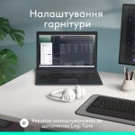 Огляд Навушники Logitech Zone 300 Bluetooth Off-White (981-001417): характеристики, відгуки, ціни.