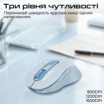 Огляд Мишка Promate Ken Wireless/Bluetooth Blue (ken.blue): характеристики, відгуки, ціни.