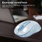 Огляд Мишка Promate Ken Wireless/Bluetooth Blue (ken.blue): характеристики, відгуки, ціни.