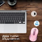 Огляд Мишка Promate Ken Wireless/Bluetooth Pink (ken.pink): характеристики, відгуки, ціни.