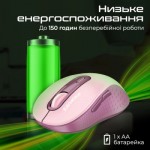 Огляд Мишка Promate Ken Wireless/Bluetooth Pink (ken.pink): характеристики, відгуки, ціни.