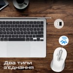 Огляд Мишка Promate Ken Wireless/Bluetooth White (ken.white): характеристики, відгуки, ціни.