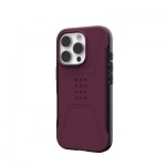 Огляд Чохол до мобільного телефона UAG iPhone 16 Pro Civilian Magsafe Bordeaux (114444119049): характеристики, відгуки, ціни.