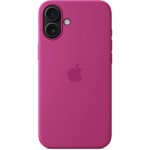Огляд Чохол до мобільного телефона Apple iPhone 16 Plus Silicone Case with MagSafe - Fuchsia (MYYE3ZM/A): характеристики, відгуки, ціни.