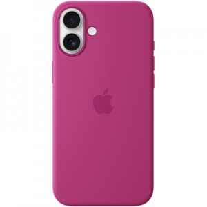 Чохол до мобільного телефона Apple iPhone 16 Plus Silicone Case with MagSafe - Fuchsia (MYYE3ZM/A)