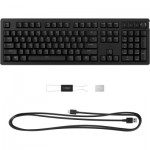 Огляд Клавіатура HyperX Alloy Rise PBT HX Red USB UA Black (7G7A3AA): характеристики, відгуки, ціни.