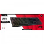 Огляд Клавіатура HyperX Alloy Rise PBT HX Red USB UA Black (7G7A3AA): характеристики, відгуки, ціни.