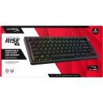 Огляд Клавіатура HyperX Alloy Rise 75 PBT HX Red USB UA Black (7G7A4AA): характеристики, відгуки, ціни.