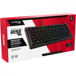 Огляд Клавіатура HyperX Alloy Rise 75 PBT HX Red USB UA Black (7G7A4AA): характеристики, відгуки, ціни.