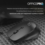 Огляд Мишка OfficePro M305B Silent Click Ergonomic Wireless Black (M305B): характеристики, відгуки, ціни.