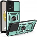Огляд Чохол до мобільного телефона BeCover Military Motorola Moto G24/G24 Power Dark Green (710724): характеристики, відгуки, ціни.