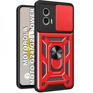 Чохол до мобільного телефона BeCover Military Motorola Moto G24/G24 Power Red (710725)