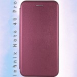 Огляд Чохол до мобільного телефона BeCover Exclusive Infinix Note 40 Pro (X6851) Red Wine (712222): характеристики, відгуки, ціни.