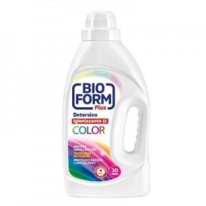 Гель для прання Bioform Plus Color Для кольорових тканин Антибактеріальний 1.625 л (8003640020584)