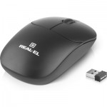 Огляд Мишка REAL-EL RM-311W Wireless Black (EL123200041): характеристики, відгуки, ціни.