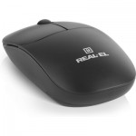 Огляд Мишка REAL-EL RM-311W Wireless Black (EL123200041): характеристики, відгуки, ціни.
