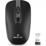 Огляд Мишка REAL-EL RM-350W Wireless Black/Gray (EL123200043): характеристики, відгуки, ціни.