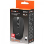 Огляд Мишка REAL-EL RM-350W Wireless Black/Gray (EL123200043): характеристики, відгуки, ціни.