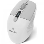 Огляд Мишка REAL-EL RM-480W Wireless/Bluetooth White (EL123200050): характеристики, відгуки, ціни.