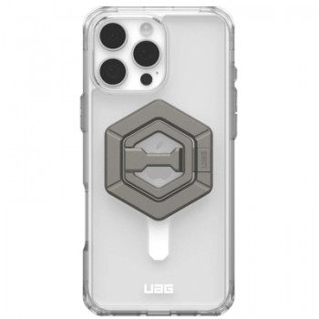 Чохол до мобільного телефона UAG Apple iPhone 16 Pro Max Plyo MagSafe Ice White/Titanium Stand (1144811BV01)