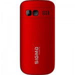 Огляд Мобільний телефон Sigma Comfort 50 EASY TYPE-C Red (4827798585221): характеристики, відгуки, ціни.