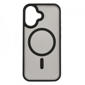 Чохол до мобільного телефона 2E iPhone 16 Soft Touch MagSafe Cover black (2E-IPH-16-OCLS-BK)