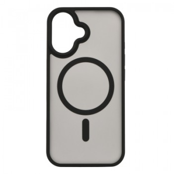 Чохол до мобільного телефона 2E iPhone 16 Soft Touch MagSafe Cover black (2E-IPH-16-OCLS-BK)