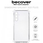 Огляд Чохол до мобільного телефона BeCover Anti-Shock Samsung Galaxy S25 Plus SM-S936 Clear (712905): характеристики, відгуки, ціни.