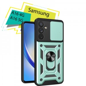 Чохол до мобільного телефона BeCover Military Samsung Galaxy A16 4G SM-A165/A16 5G SM-A166 Dark Green (713070)