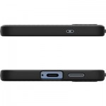 Огляд Чохол до мобільного телефона Spigen Samsung Galaxy S25+, Liquid Air, Matte Black (ACS08979): характеристики, відгуки, ціни.