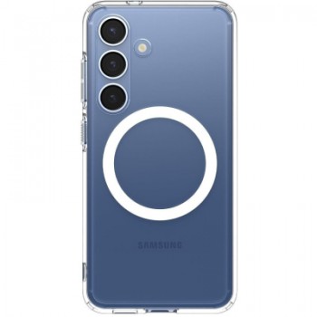 Чохол до мобільного телефона Spigen Samsung Galaxy S25+, Ultra Hybrid MagFit, Clear White (ACS08981)