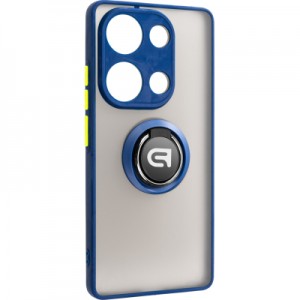 Чохол до мобільного телефона Armorstandart Frosted Matte Ring Xiaomi Redmi Note 14S 4G Navy Blue (ARM85113)