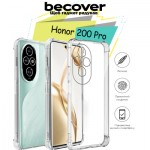 Огляд Чохол до мобільного телефона BeCover Anti-Shock Honor 200 Pro Clear (713148): характеристики, відгуки, ціни.