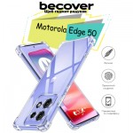 Огляд Чохол до мобільного телефона BeCover Anti-Shock Motorola Edge 50 Clear (713149): характеристики, відгуки, ціни.