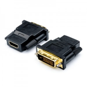 Перехідник HDMI F to DVI M 24pin Atcom (11208)
