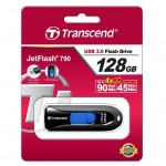 Огляд USB флеш накопичувач Transcend 128GB JetFlash 790 Black USB 3.0 (TS128GJF790K): характеристики, відгуки, ціни.