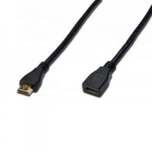 Огляд Кабель мультимедійний HDMI to HDMI 5.0m Digitus (AK-330201-050-S): характеристики, відгуки, ціни.