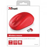 Огляд Мишка Trust Primo Wireless Mouse Red (20787): характеристики, відгуки, ціни.