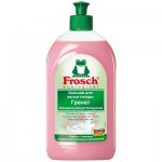 Огляд Засіб для ручного миття посуду Frosch Гранат 500 мл (4001499115233): характеристики, відгуки, ціни.