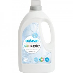 Огляд Гель для прання Sodasan Color Sensitiv 1.5 л (4019886015301): характеристики, відгуки, ціни.