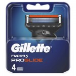 Огляд Змінні касети Gillette Fusion ProGlide 4 шт (7702018085514): характеристики, відгуки, ціни.